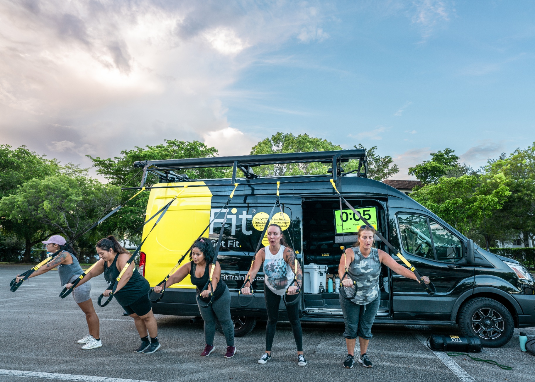 TRX, Kettlebells, Slam Balls